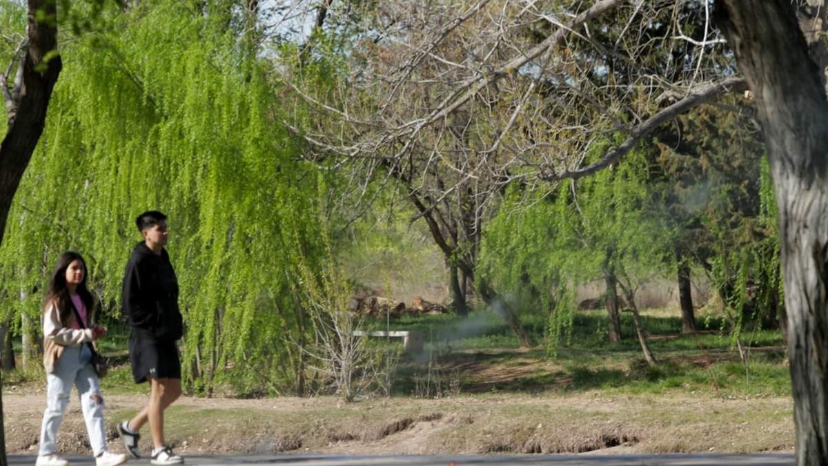 Días agradables de primavera para el miércoles. Fuente: (Emiliano Ortiz)