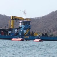 Sin permisos, inicia el dragado de la Laguna de Cuyatlán, en Manzanillo