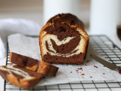 Budín marmolado: con solo 1 huevo y sin manteca, prepará el postre más esponjoso para acompañar los mates