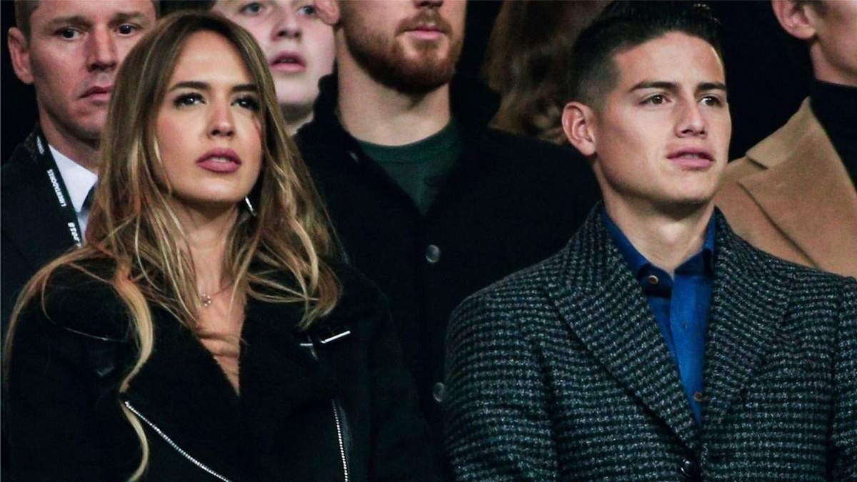 Shannon de Lima y James Rodríguez. Fuente: (Instagram)