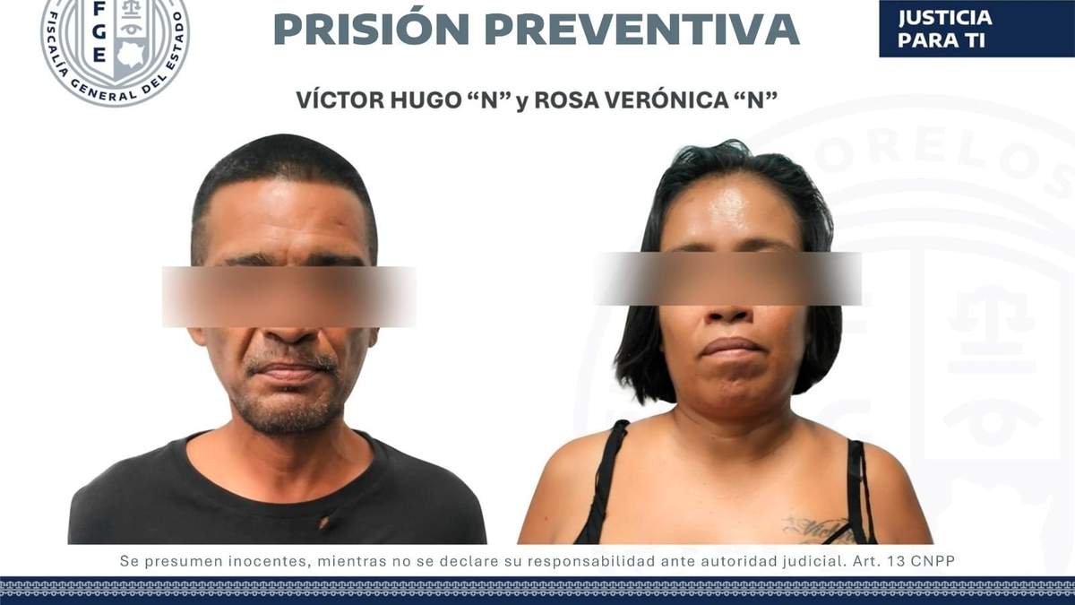 A Rosa "N" y Víctor Hugo "N" se les dicto prisión preventiva por el secuestro de un niño de 5 años en Cuautla