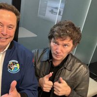 Javier Milei recibió el saludo de Elon Musk tras el primer aniversario de su mandato