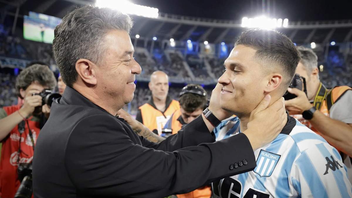 Marcelo Gallardo y Juan Fernando Quintero Fuente: (X)