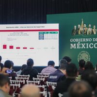 AMLO presume disminución de homicidios, robos y huachicoleo en el país