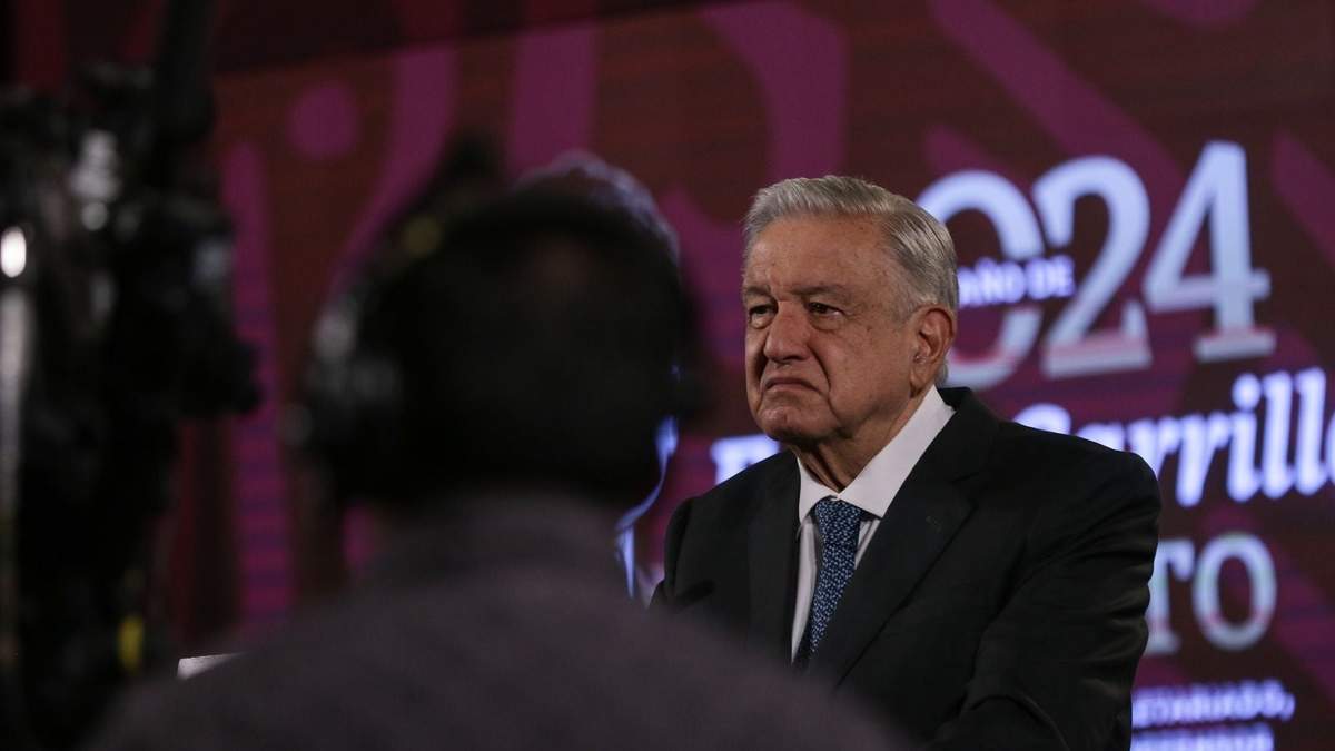 El presidente López Obrador
