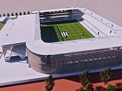 Gimnasia presentó el impresionante estadio que pretende tener en 2033