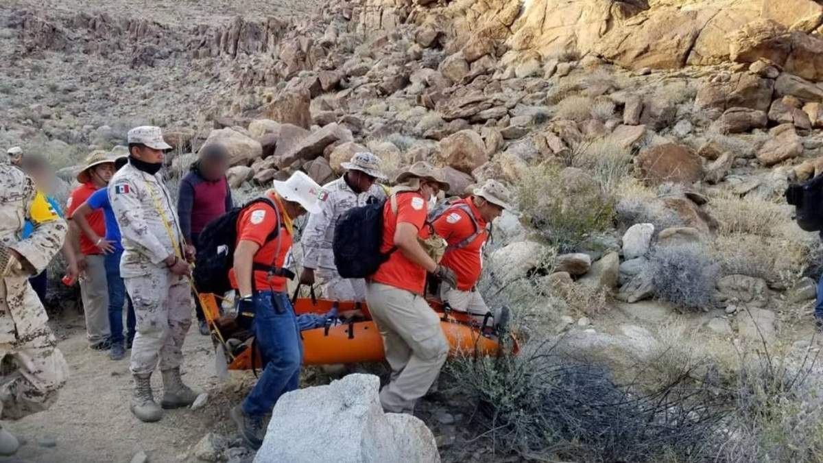 El rescate del migrante, en La Rumorosa, BC