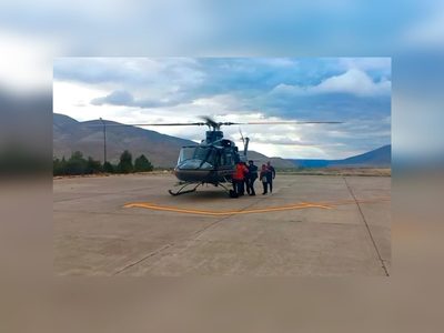 Emergencia en la cordillera: rescatistas pasaron la noche en el volcán Tromen para atender a un herido