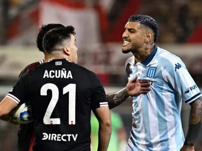 Atención Racing: la dura sanción a la que se enfrentará Rocky Balboa por el escupitajo al Huevo Acuña
