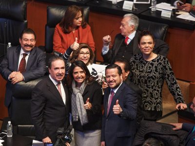 Rechazan moción suspensiva de Ley de Seguridad; sigue largo debate en el pleno del Senado