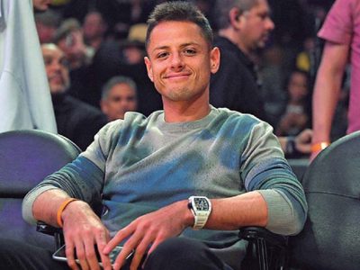 'Chicharito” llegó a California a divertirse