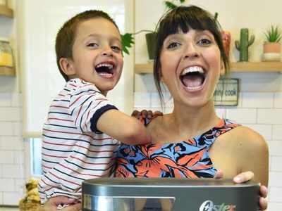 Dos genios: Felicitas Pizarro y su hijo Ramón celebraron de esta manera y derritieron las redes