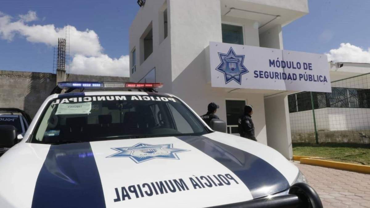 Policía municipal de Amozoc