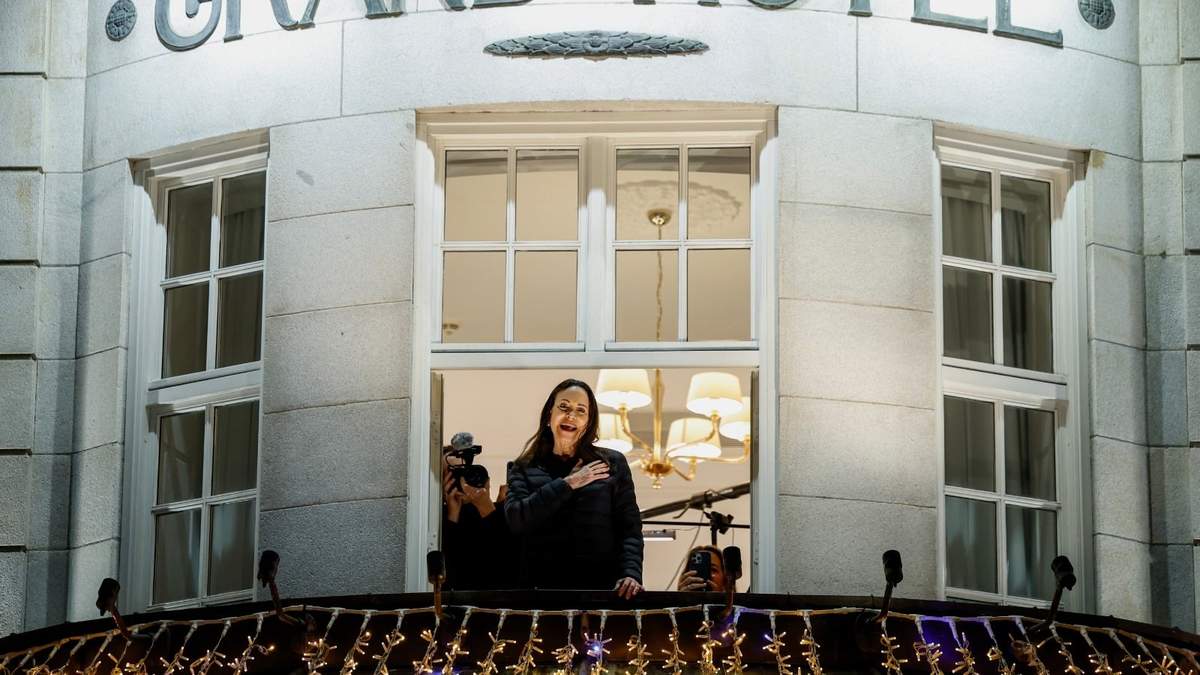 María Corina Machado en Oslo, Noruega