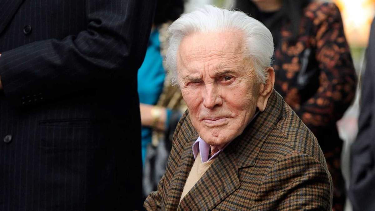 Kirk Douglas. Fuente: (Twitter)