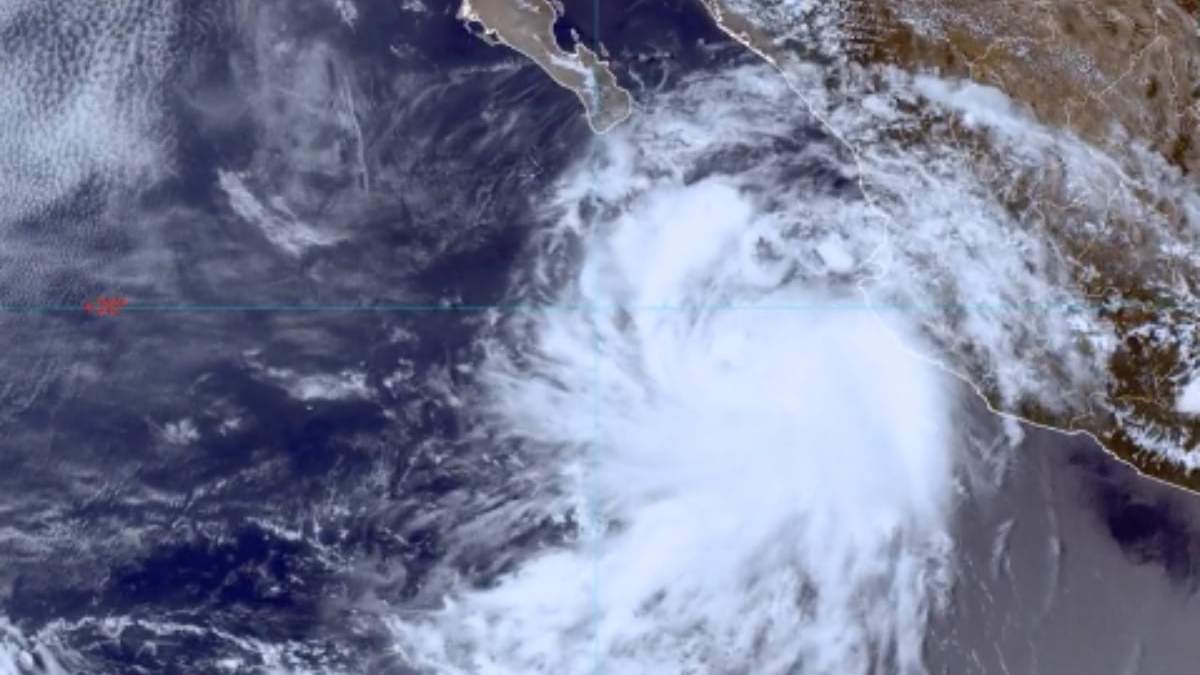 La tormenta tropical Eugene