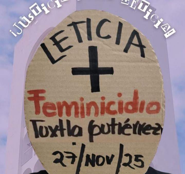 Chiapas sufre tres feminicidios en una sola semana
