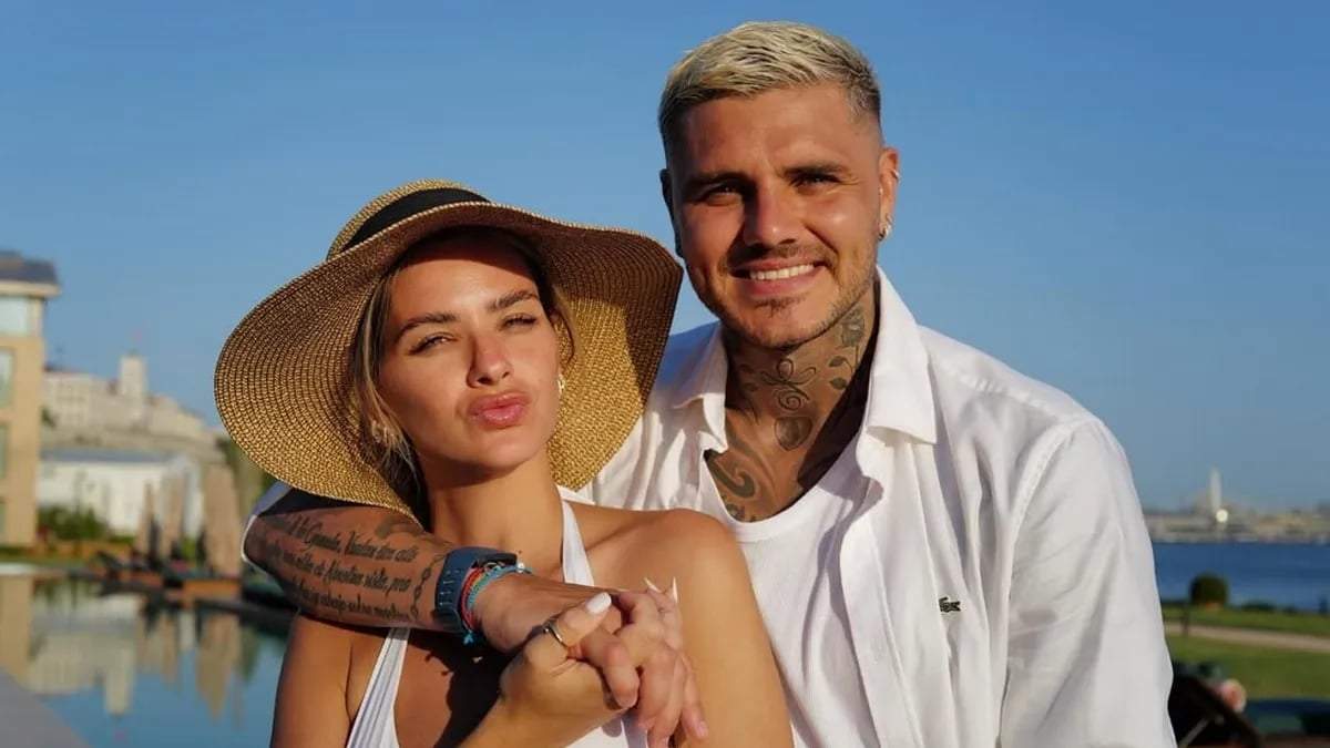 Mauro Icardi y la China Suárez Fuente: (X)