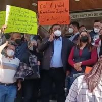 Vecinos de Ecatepec protestan por falta de agua; alcaldía denuncia “huachicoleo”