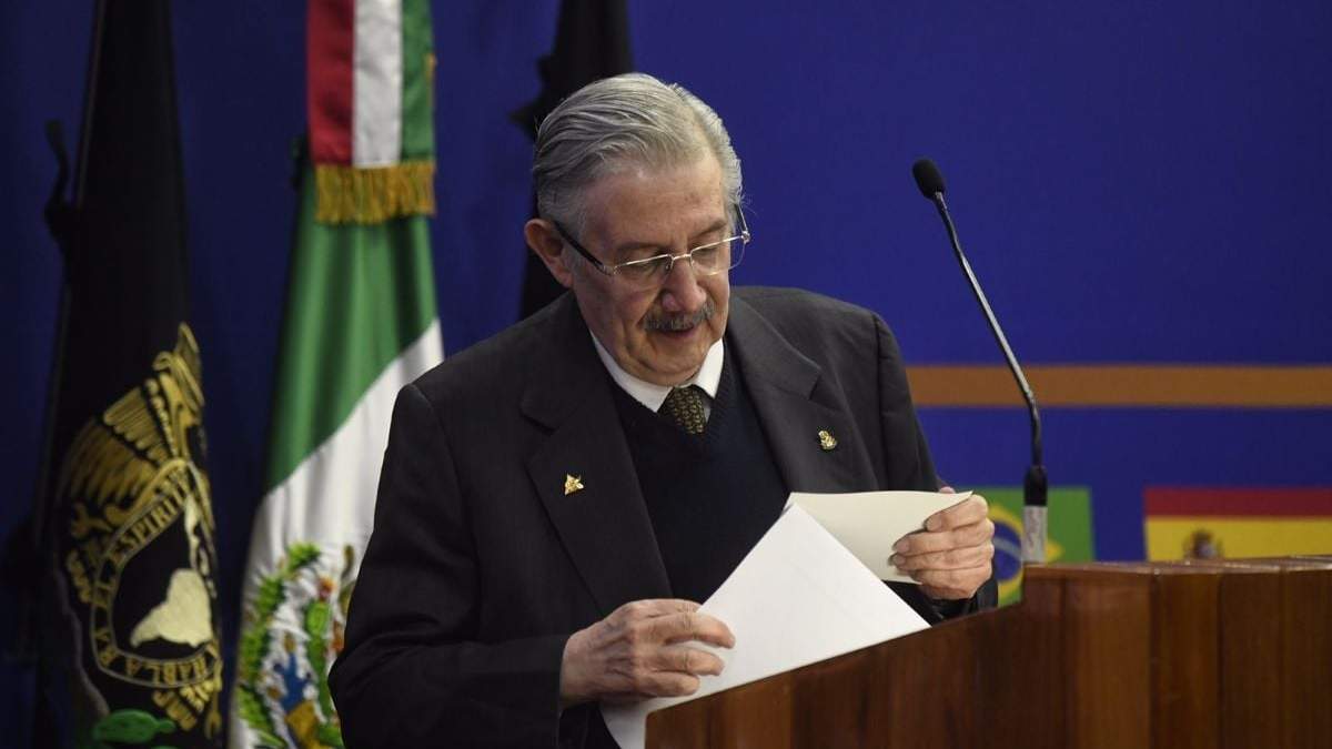Ministro Luis María Aguilar Morales, en la inauguración del Congreso Internacional Los retos de la Judicatura, en la UNAM