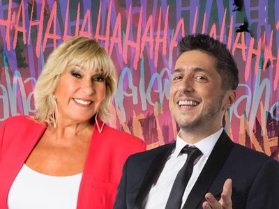 Jey Mammón y Georgina Barbarossa se disputan el cariño de una figura de Telefe