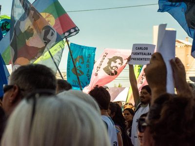 Paro y movilización docente a 16 años del asesinato de Carlos Fuentealba