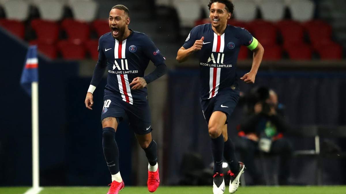 Neymar y Marquinhos. Fuente (Instagram)