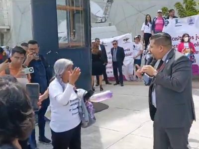 Manifestaciones enmarcan el sexto foro sobre reformas al Poder Judicial en Puebla