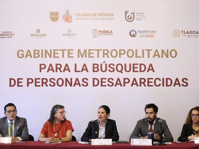 CDMX instala el Gabinete Metropolitano para la Búsqueda de Personas Desaparecidas