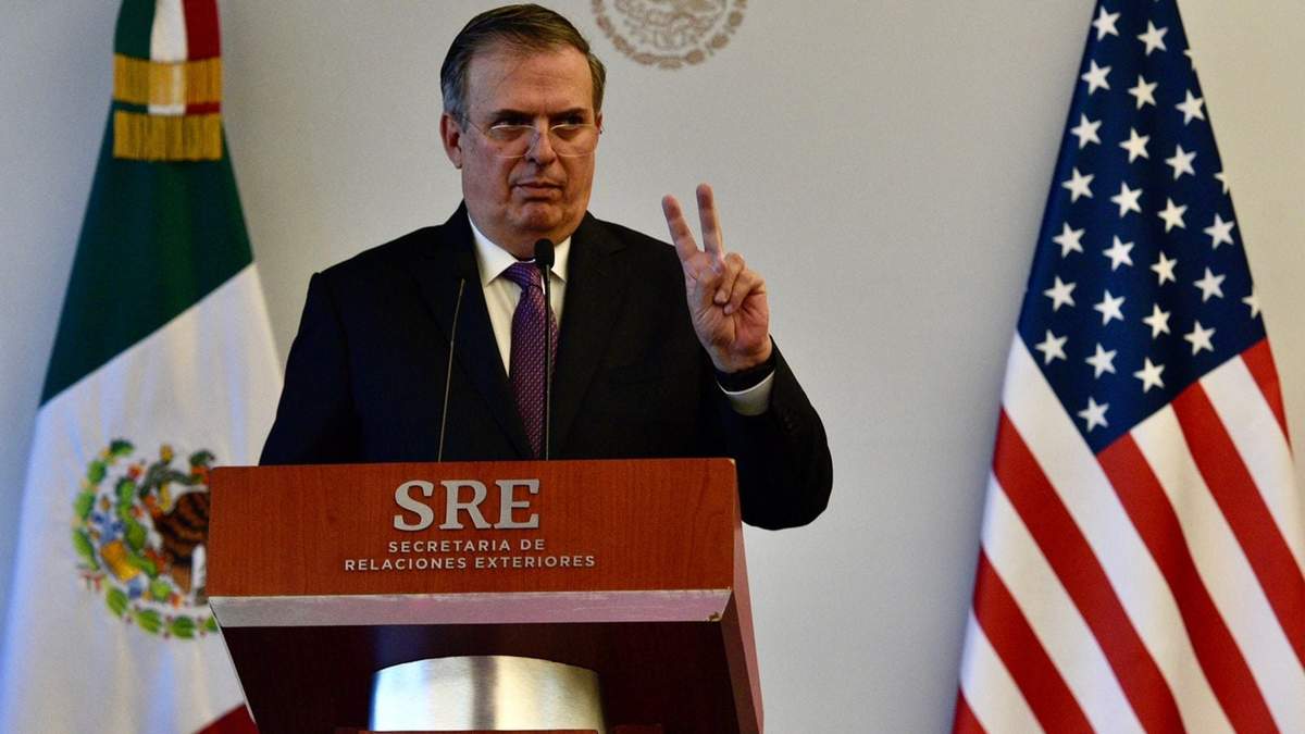 El canciller Marcelo Ebard