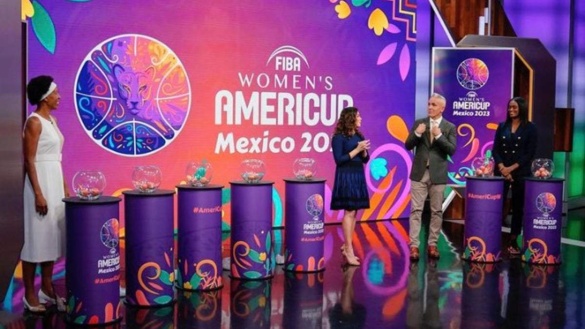 Sorteo de la AmeriCup Femenina México 2023
