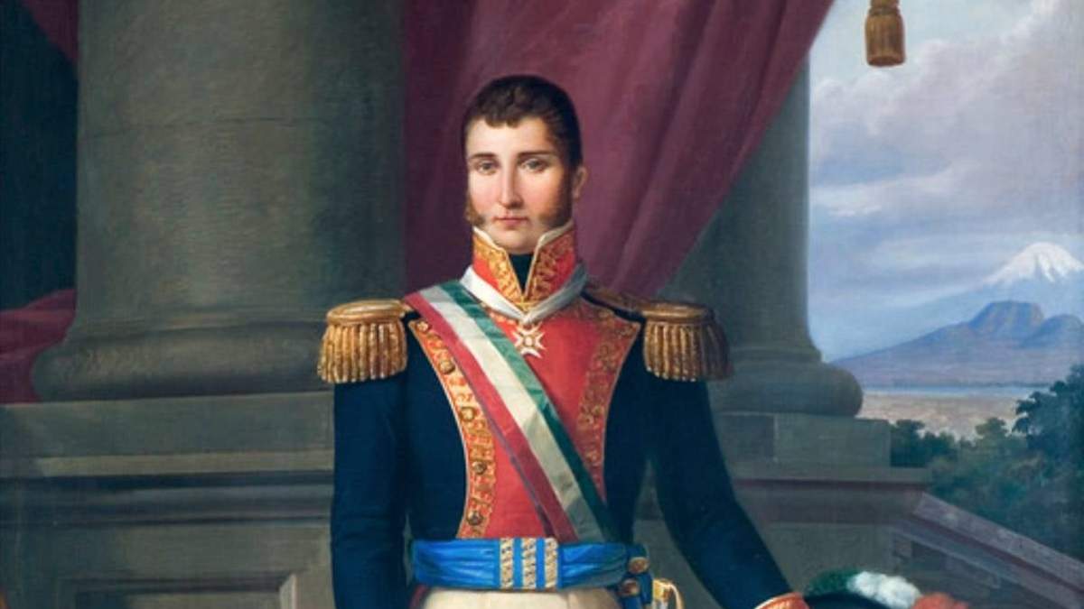 Iturbide, retratado por Primitivo Miranda
