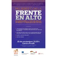 Informe Prodh: 'Mujeres con la frente en alto”, sobrevivientes de tortura sexual