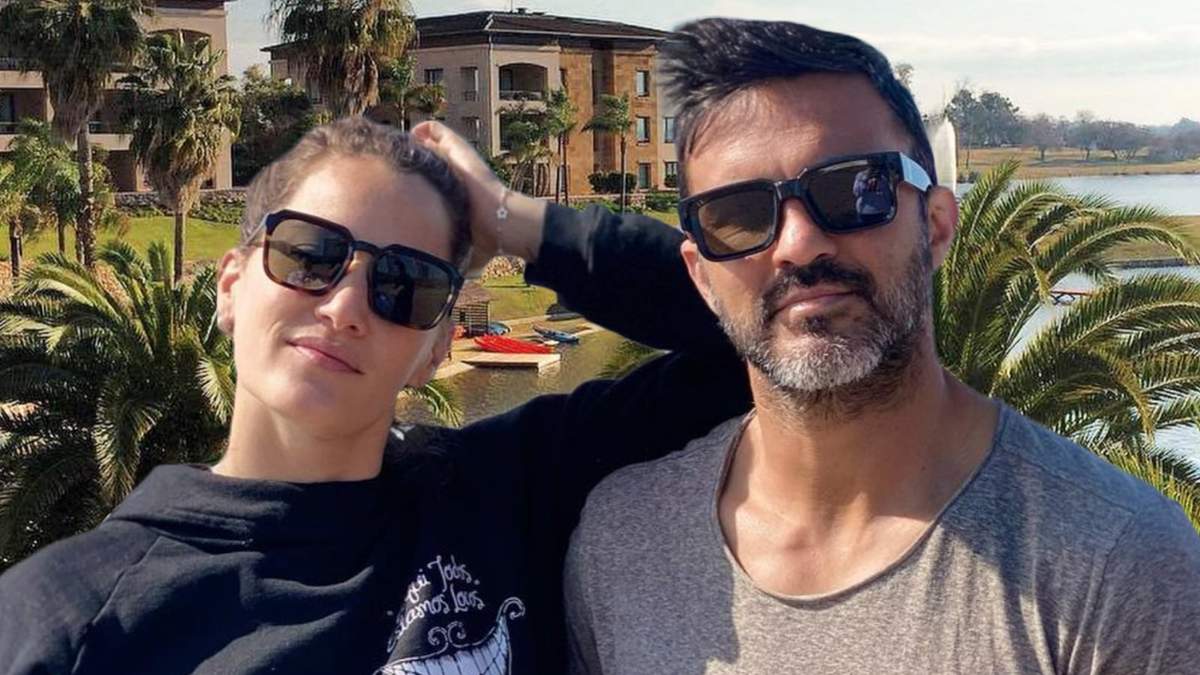 Mica Viciconte y Fabián Cubero. Fuente: (Minuto Neuquén)