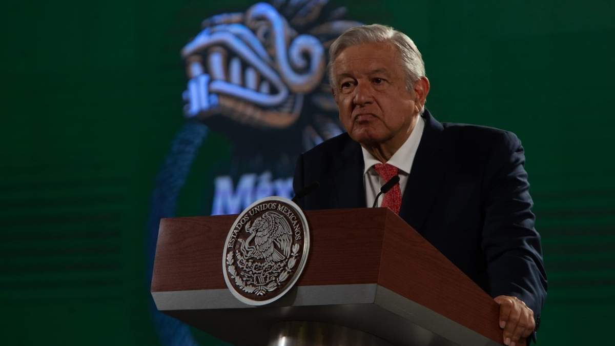 El presidente López Obrador
