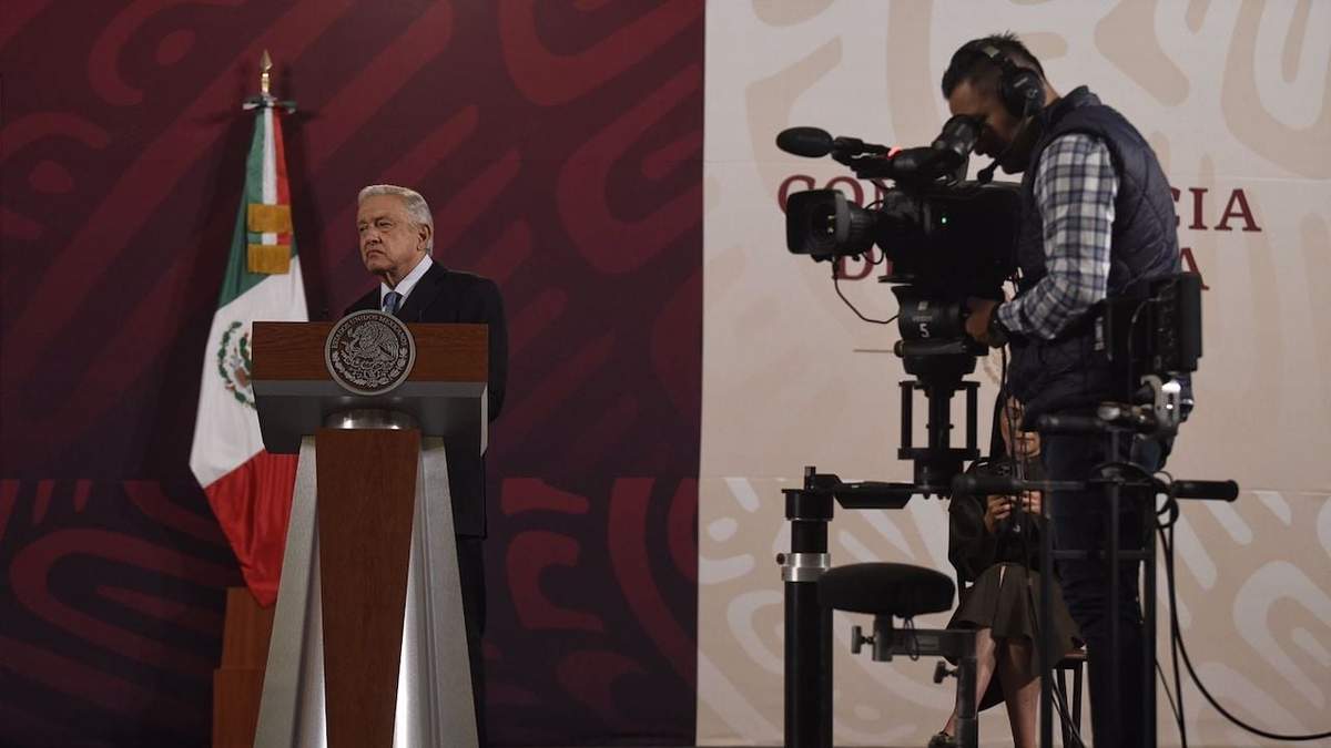 El presidente López Obrador