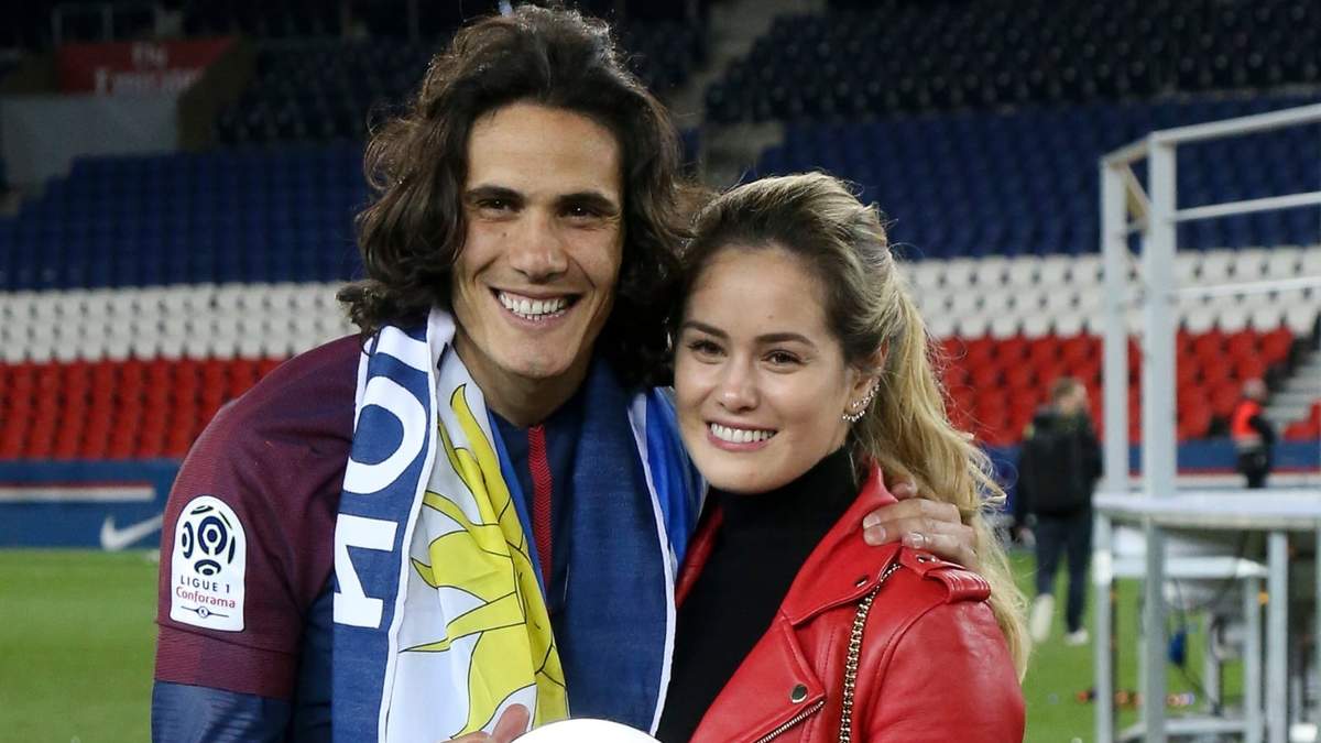 Cavani con Burgardt. Fuente: (Instagram)