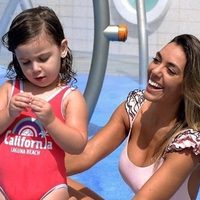 "Es una mini artista": Moorea le pasó el trapo a Floppy Tesouro. ¡Mirá cómo baila!
