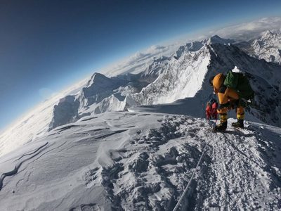 Por las restricciones, hubo escasa actividad de montañistas en el Himalaya