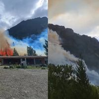 El incendio forestal de Epuyén arrasó casi cien hectáreas de bosque