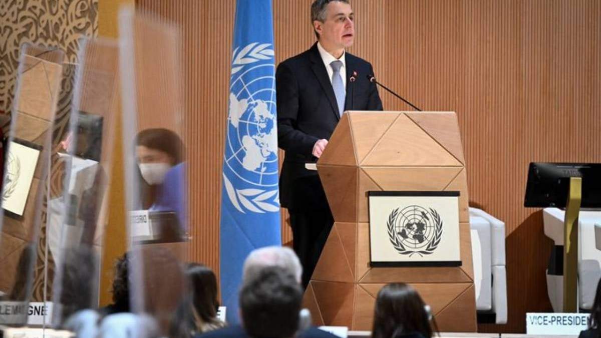 El presidente de Suiza Ignazio Cassis