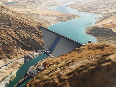 Mendoza: Rodolfo Suárez presentó todos los estudios para concretar la obra de Portezuelo del Viento