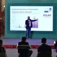 Matizan proyección de personas vacunadas para junio