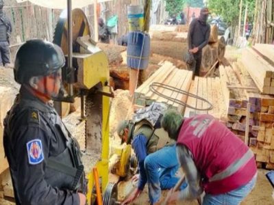 Desmantelan dos aserraderos clandestinos en Tlalpan; hay tres detenidos