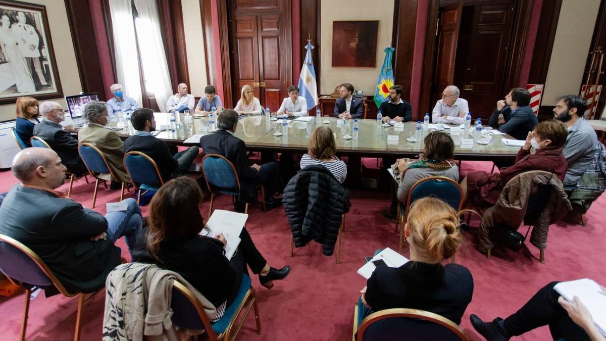 Comité de expertos de la provincia de Buenos Aires. Fuente: (Twitter).