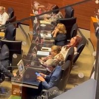 Senadora niega haber dormido en la sesión; estaba cansada “por necedades del PRI y PAN” (Video)