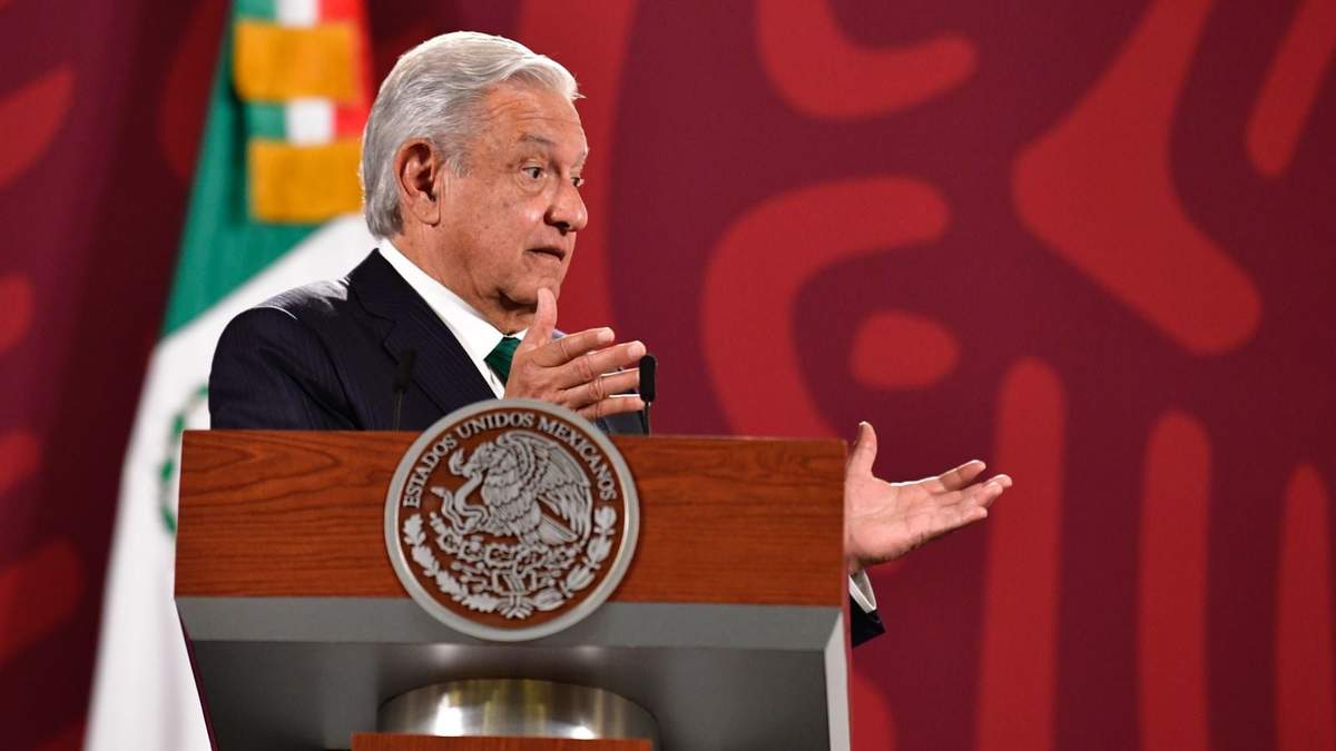El presidente López Obrador
