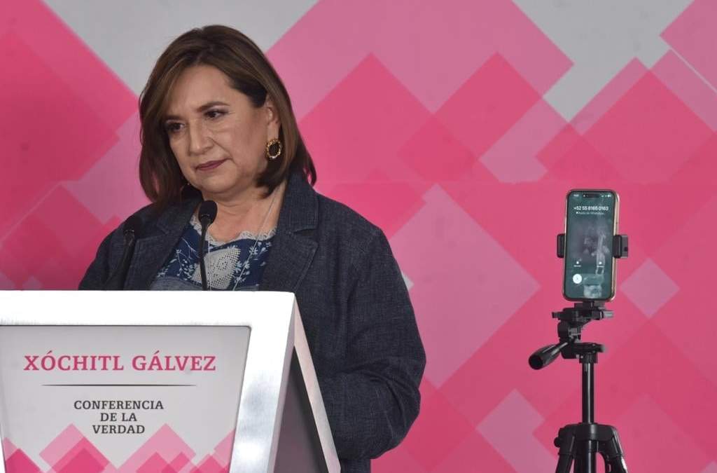 Conferencia de Xóchitl Gálvez