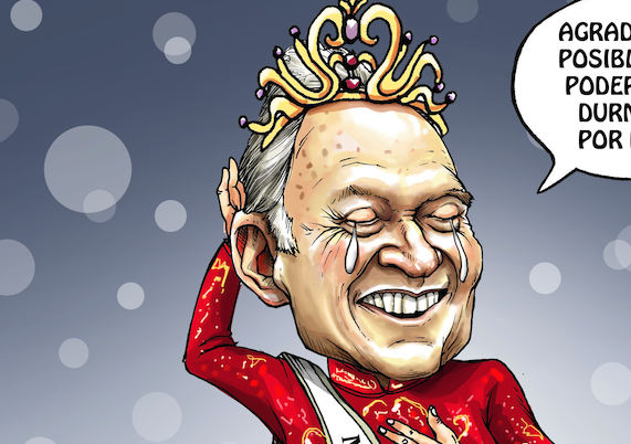 Vista previa de "¿Premio o ruta de escape?", cartón de José Antonio Rodríguez