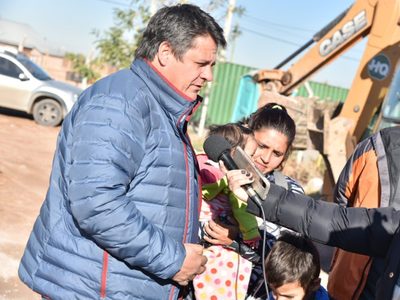 El gas llegó a un sector de Hi.Be.Pa